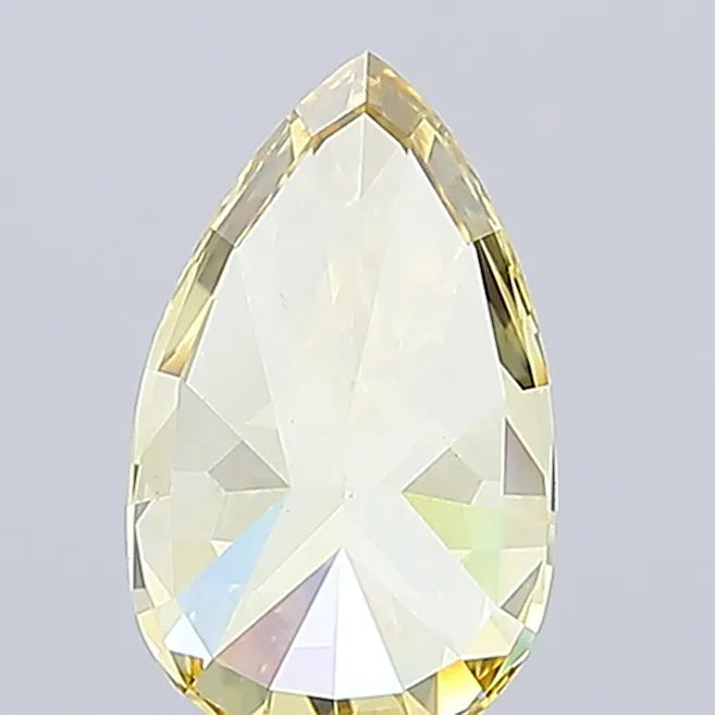 2.80ct Pear Lab Grown Diamond (Colour Fancy Intense Yellow, Clarity VVS2, IGI Certified)