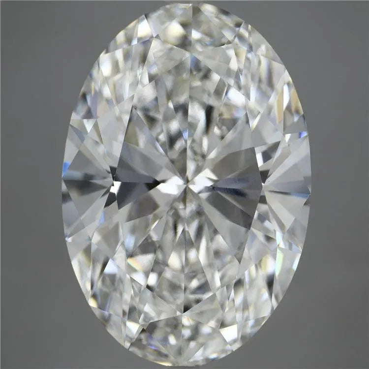 11.06ct Oval Lab Grown Diamond (Colour E, Clarity VVS2, IGI Certified)