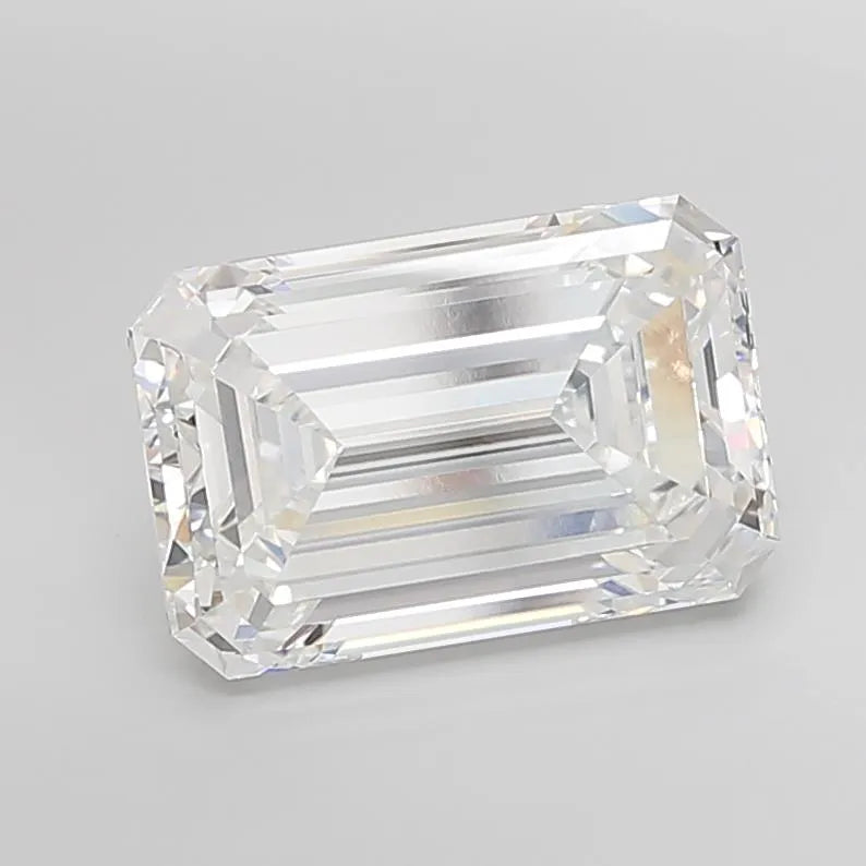 11.78ct Emerald Lab Grown Diamond (Colour F, Clarity VVS2, IGI Certified)