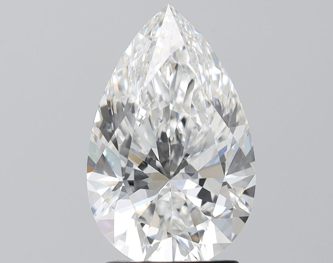3.34ct Pear Lab Grown Diamond (Colour E, Clarity VVS2, IGI Certified)