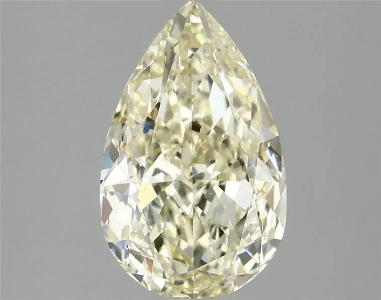 2.10ct Pear Lab Grown Diamond (Colour Fancy Yellow, Clarity VVS2, IGI Certified)