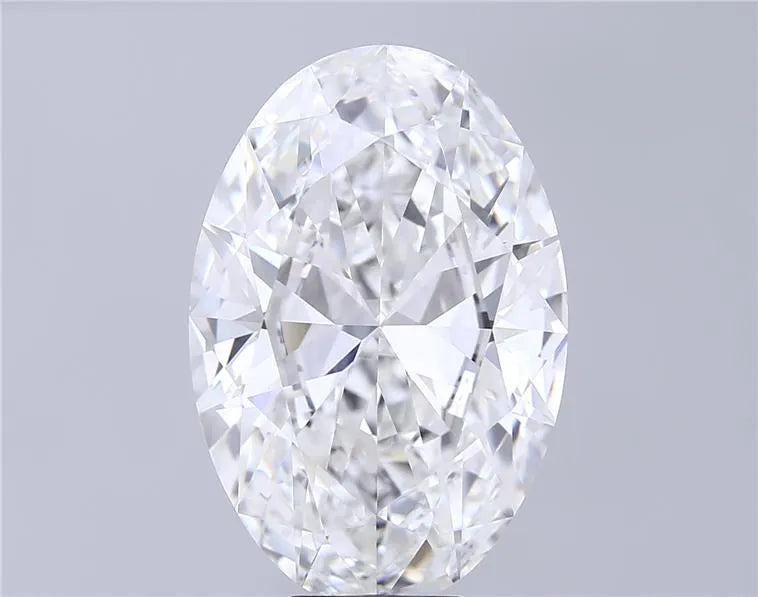 11.10ct Oval Lab Grown Diamond (Colour E, Clarity VVS2, IGI Certified)