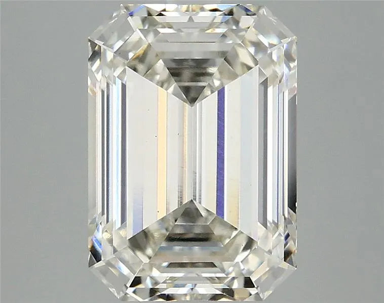 4.06ct Emerald Lab Grown Diamond (Colour H, Clarity VVS2, IGI Certified)