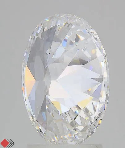 3.00ct Oval Lab Grown Diamond (Colour D, Clarity VVS1, IGI Certified)