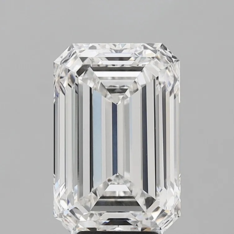 6.82ct Emerald Lab Grown Diamond (Colour E, Clarity VVS2, IGI Certified)