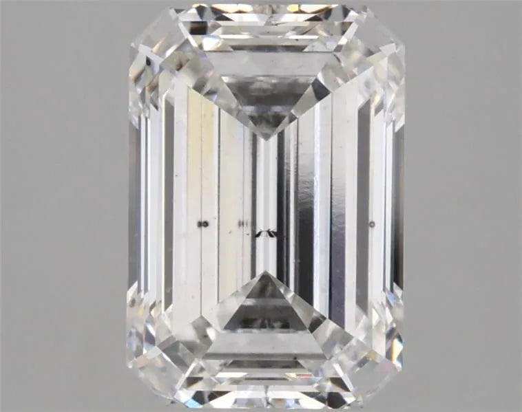 2.77ct Emerald Lab Grown Diamond (Colour F, Clarity SI1, IGI Certified)
