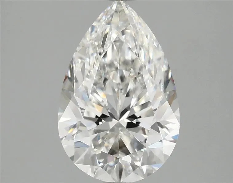 2.72ct Pear Lab Grown Diamond (Colour F, Clarity VVS2, IGI Certified)