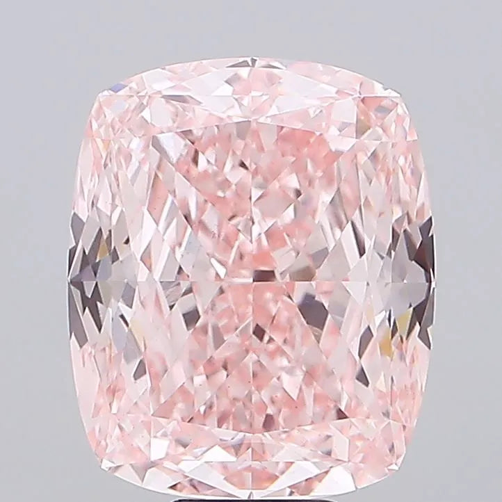 12.04ct Cushion modified Lab Grown Diamond (Colour Fancy Intense Pink, Clarity VS1, IGI Certified)