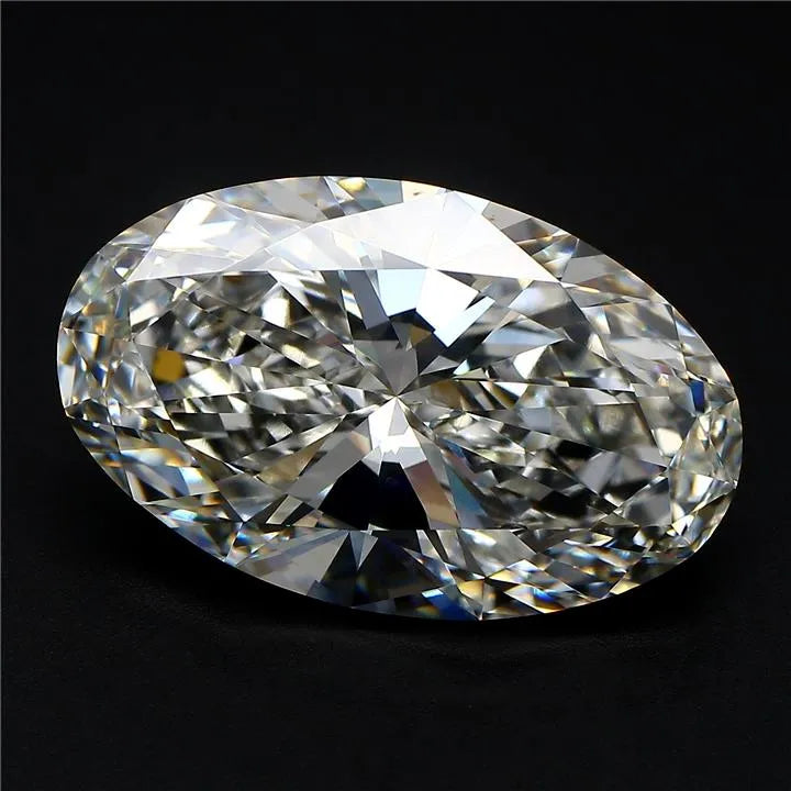 12.07ct Oval Lab Grown Diamond (Colour F, Clarity VVS2, IGI Certified)