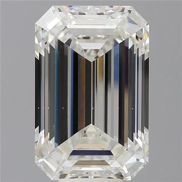 12.09ct Emerald Lab Grown Diamond (Colour G, Clarity VS1, IGI Certified)