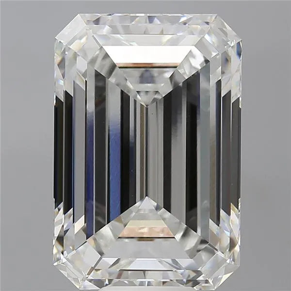 12.10ct Emerald Lab Grown Diamond (Colour G, Clarity VVS2, IGI Certified)