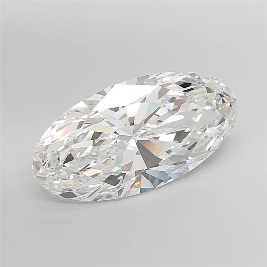 12.41ct Oval Lab Grown Diamond (Colour F, Clarity VVS2, IGI Certified)