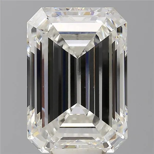 12.50ct Emerald Lab Grown Diamond (Colour G, Clarity VS1, IGI Certified)