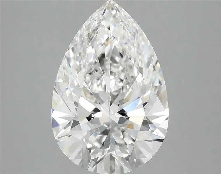 2.71ct Pear Lab Grown Diamond (Colour E, Clarity VVS1, IGI Certified)
