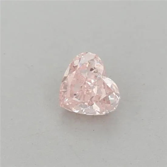 0.23ct Heart Lab Grown Diamond (Colour Fancy Intense Pink, Clarity VS1, IGI Certified)