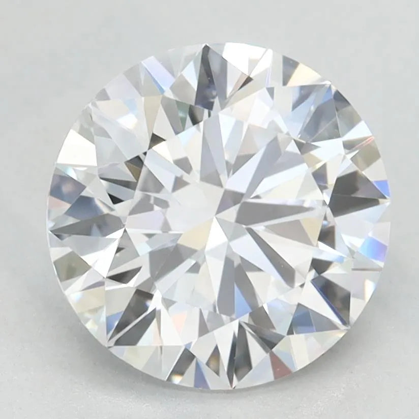 3.08ct Round Lab Grown Diamond (Colour D, Clarity IF, Cut EX, IGI Certified)