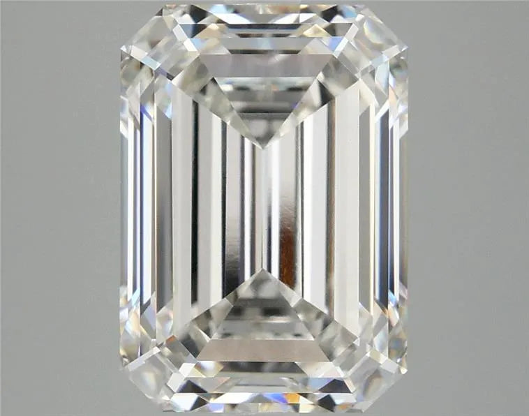 5.04ct Emerald Lab Grown Diamond (Colour F, Clarity VVS2, IGI Certified)