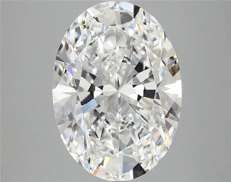 5.00ct Oval Lab Grown Diamond (Colour E, Clarity VVS2, IGI Certified)