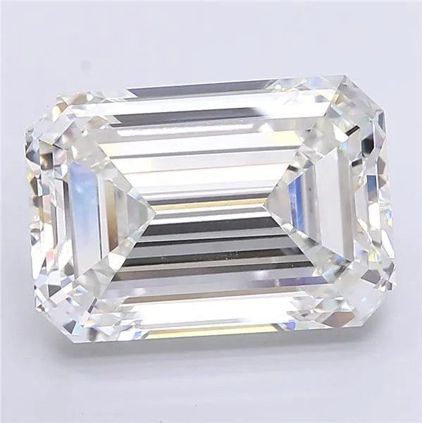 13.09ct Emerald Lab Grown Diamond (Colour F, Clarity VVS1, IGI Certified)