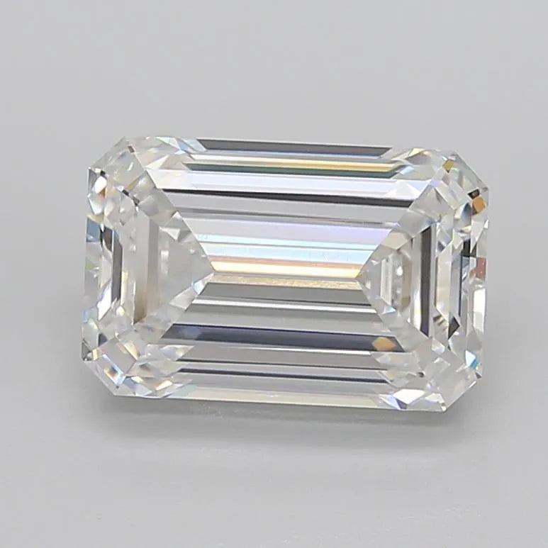 6.01ct Emerald Lab Grown Diamond (Colour E, Clarity VVS1, IGI Certified)