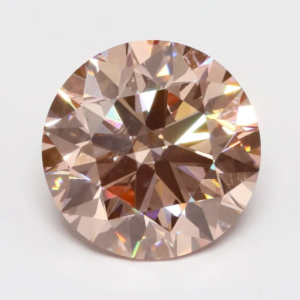 4.50ct Round Lab Grown Diamond (Colour Fancy Vivid Pink, Clarity VS1, Cut ID, IGI Certified)