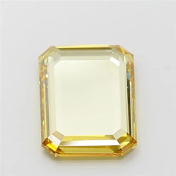 2.16ct Emerald Lab Grown Diamond (Colour Light Yellow, Clarity VVS1, IGI Certified)