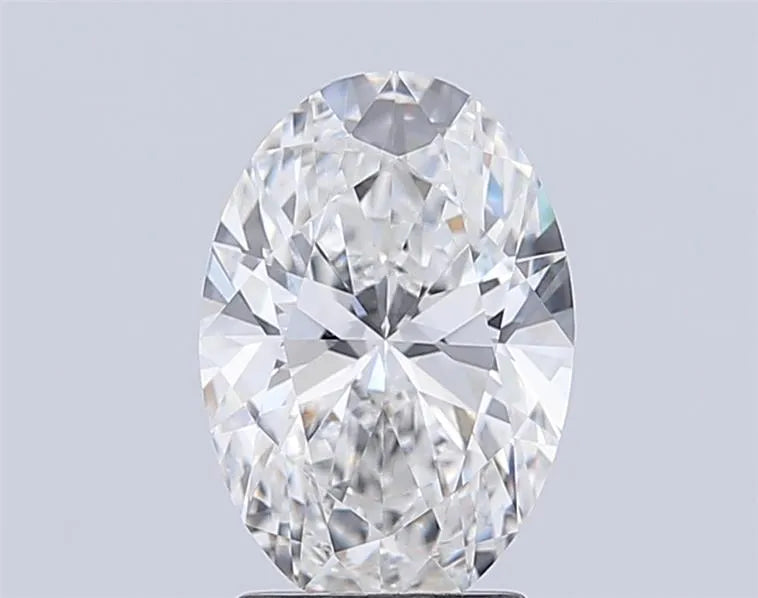2.51ct Oval Lab Grown Diamond (Colour F, Clarity VVS2, IGI Certified)