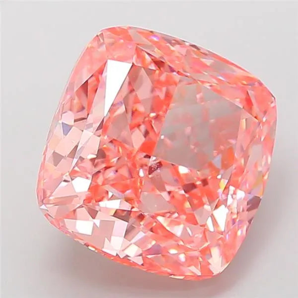 14.52ct Cushion modified Lab Grown Diamond (Colour Fancy Vivid Pink, Clarity VS2, IGI Certified)