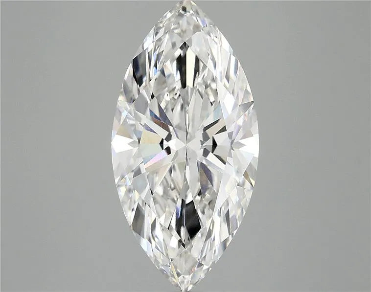 4.09ct Marquise Lab Grown Diamond (Colour F, Clarity VVS2, IGI Certified)