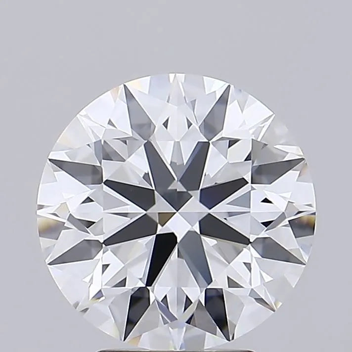 3.82ct Round Lab Grown Diamond (Colour F, Clarity IF, Cut ID, IGI Certified)
