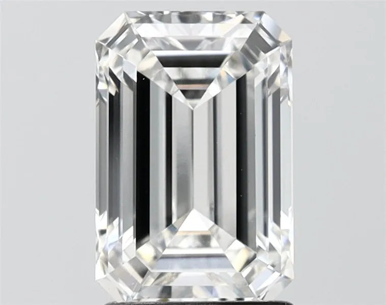 2.04ct Emerald Lab Grown Diamond (Colour E, Clarity VVS1, IGI Certified)