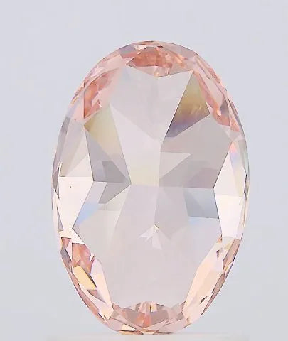 1.71ct Oval Lab Grown Diamond (Colour Fancy Vivid Pink, Clarity VVS2, IGI Certified)