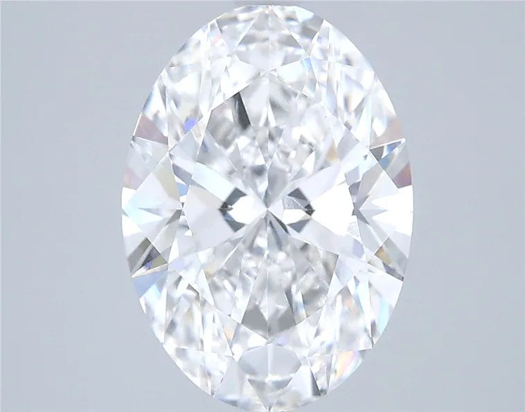 3.07ct Oval Lab Grown Diamond (Colour D, Clarity VVS2, IGI Certified)