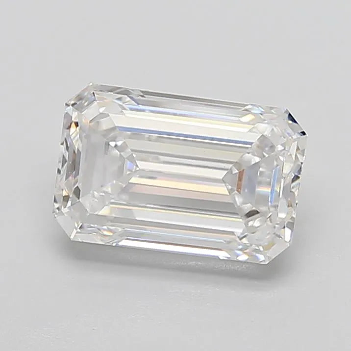 3.71ct Emerald Lab Grown Diamond (Colour D, Clarity VVS2, IGI Certified)