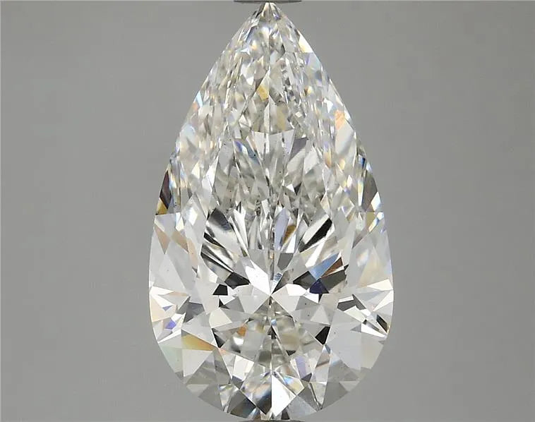 4.19ct Pear Lab Grown Diamond (Colour G, Clarity VS2, IGI Certified)