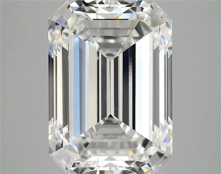 6.30ct Emerald Lab Grown Diamond (Colour F, Clarity VVS2, IGI Certified)