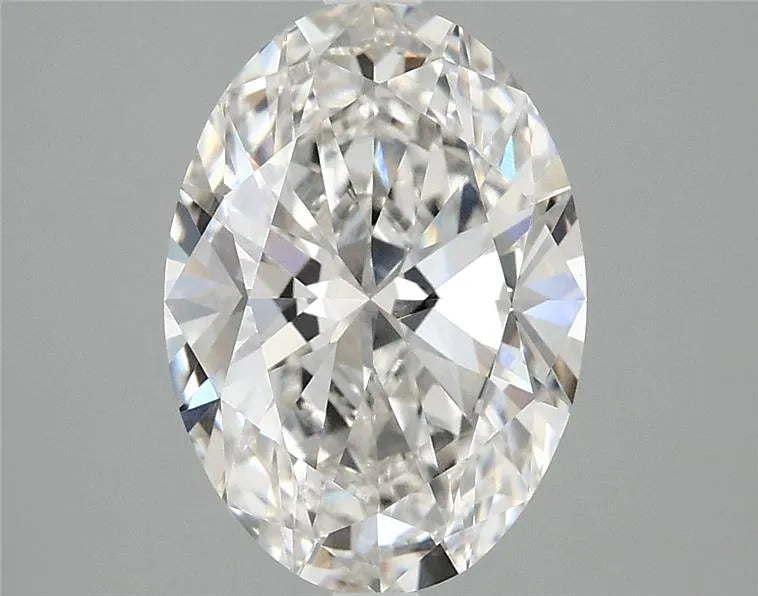 2.99ct Oval Lab Grown Diamond (Colour F, Clarity VVS2, IGI Certified)