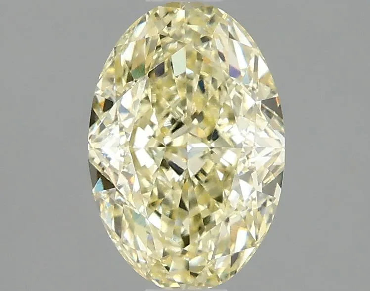 1.59ct Oval Lab Grown Diamond (Colour Fancy Yellow, Clarity VVS2, IGI Certified)