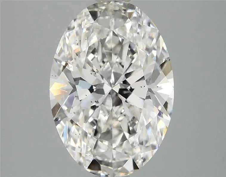 3.08ct Oval Lab Grown Diamond (Colour G, Clarity SI1, IGI Certified)