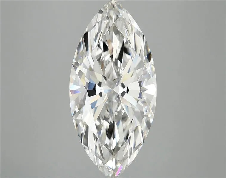 4.07ct Marquise Lab Grown Diamond (Colour G, Clarity VVS2, IGI Certified)