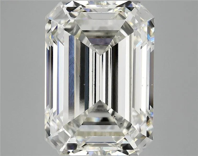 10.43ct Emerald Lab Grown Diamond (Colour G, Clarity SI1, IGI Certified)