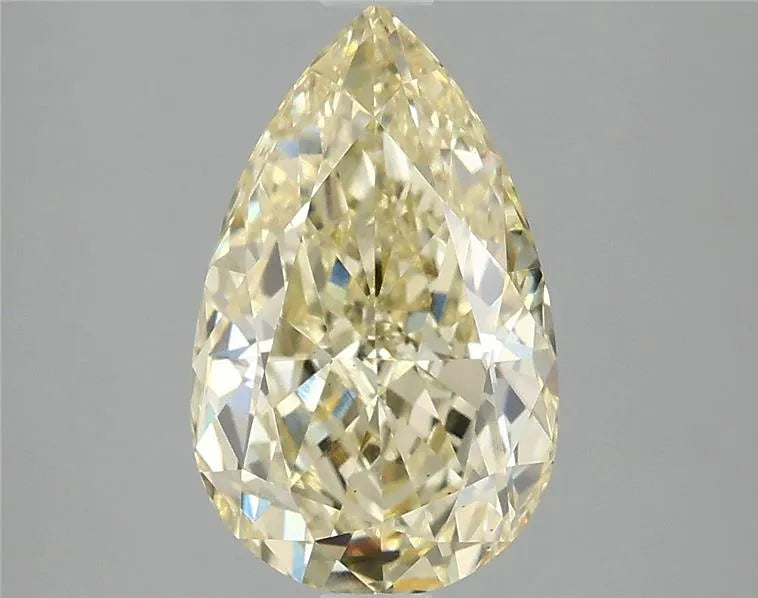 3.00ct Pear Lab Grown Diamond (Colour Fancy Yellow, Clarity VS1, IGI Certified)