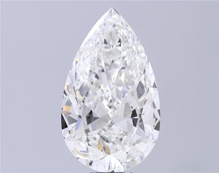 15.06ct Pear Lab Grown Diamond (Colour F, Clarity VVS2, IGI Certified)