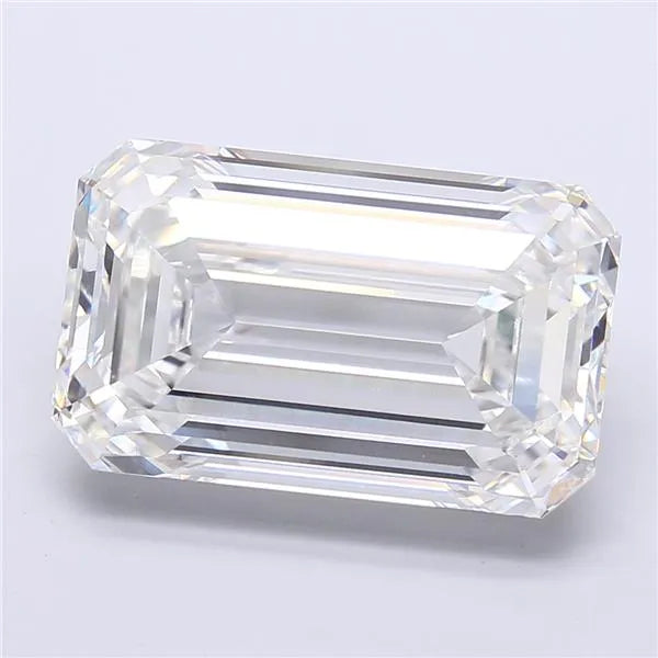15.08ct Emerald Lab Grown Diamond (Colour F, Clarity VVS2, IGI Certified)