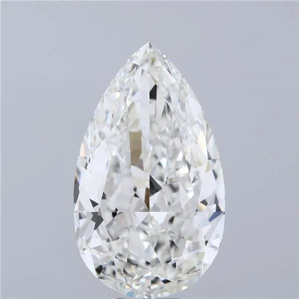 15.11ct Pear Lab Grown Diamond (Colour F, Clarity VS1, IGI Certified)