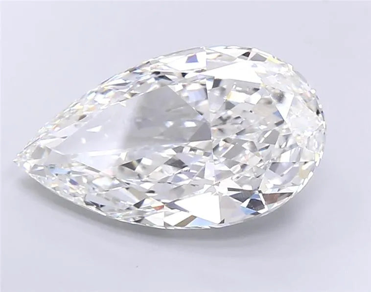 15.12ct Pear Lab Grown Diamond (Colour F, Clarity VVS2, IGI Certified)