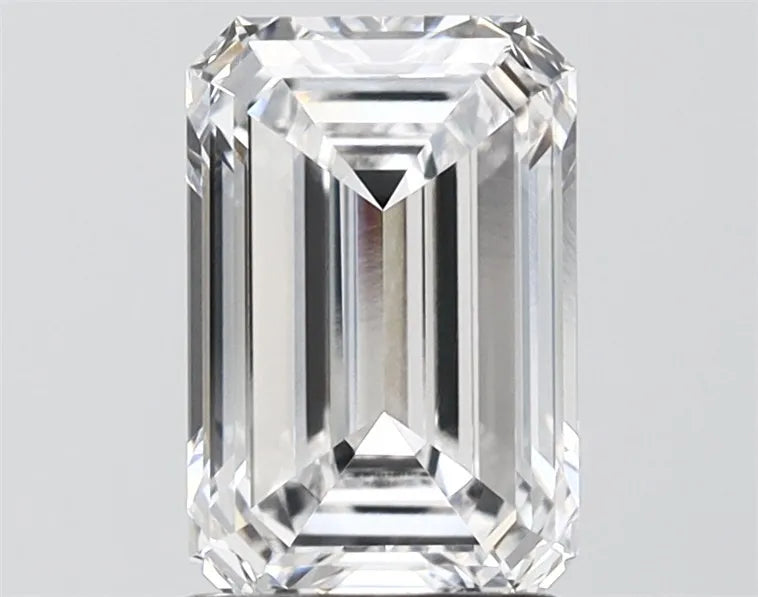 1.99ct Emerald Lab Grown Diamond (Colour D, Clarity VVS1, IGI Certified)