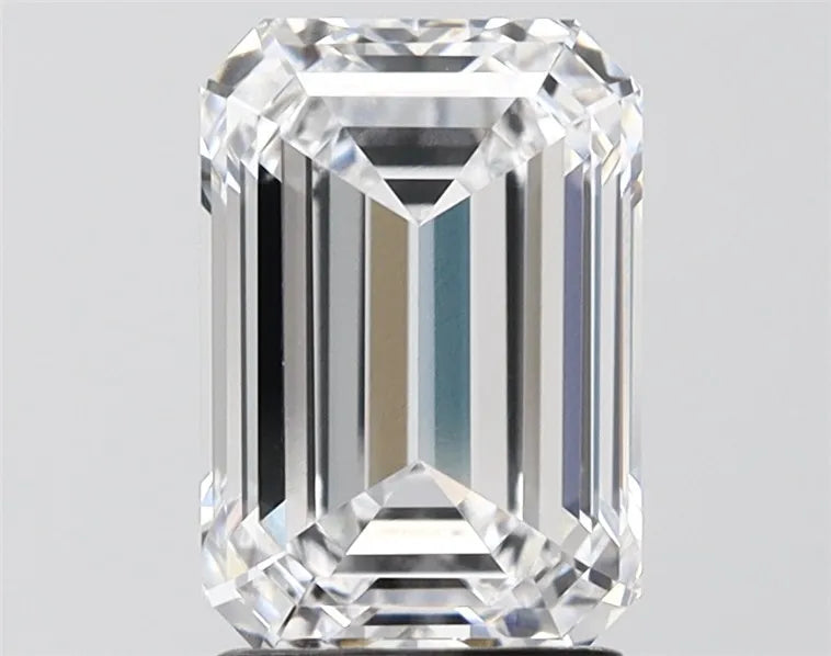 2.41ct Emerald Lab Grown Diamond (Colour D, Clarity VVS1, IGI Certified)