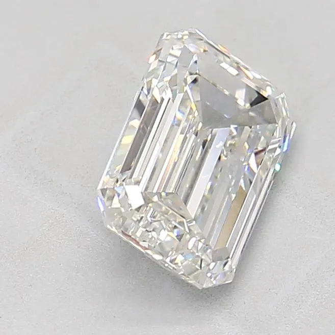 4.04ct Emerald Lab Grown Diamond (Colour G, Clarity VS1, IGI Certified)