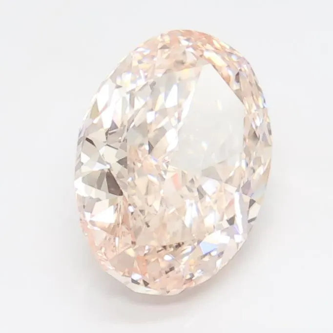 1.85ct Oval Lab Grown Diamond (Colour Fancy Pink, Clarity VVS1, IGI Certified)